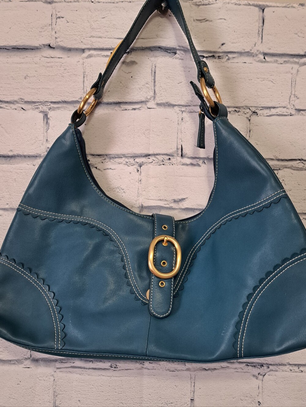 ANNE KLEIN Teal Hobo Bag ( Shoulder Bag )